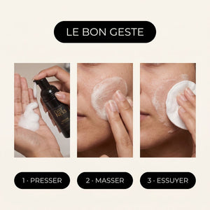 Rituel Complet — Huile + Sérum Éclat + Mousse
