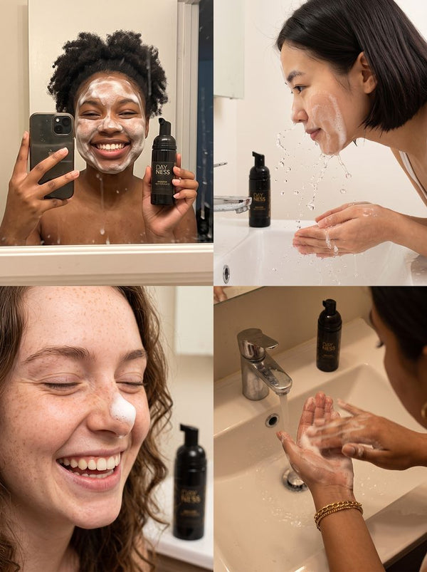Rituel Complet — Huile + Sérum Éclat + Mousse